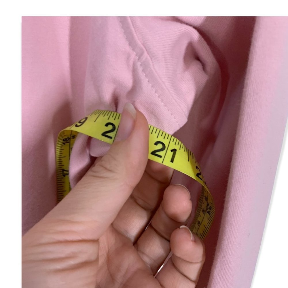 Soft Surrounding Casual Light Pink Hoodie Pockets Pullover Size M Medium - Picture 4 of 7